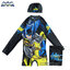 " ชุดว่ายน้ำ เด็กผู้ชาย บอดี้สูทแขนยาว กางเกงขาสั้น Swimsuit for Boys Batman มาพร้อมหมวกว่ายน้ำและถุงผ้า สุดเท่ห์ ใส่สบาย ลิขสิทธิ์แท้