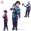 ฮ ' ( 4-6-8-10 ปี ) ชุดแฟนซี เด็กผู้ชาย Avengers - Thor Super Hero - สีน้ำเงิน เสมือนจริง มาพร้อมกับเสื้อ กางเกง หน้ากาก ผ้าคลุมสีแดง เพื่อให้คุณหนูๆได้สนุกกับชุด Super Hero คนโปรดตามจิตนาการ ชุดสุดเท่ห์ ใส่สบาย ลิขสิทธิ์แท้