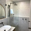 STRIPE TILES : Ceramic Glossy white (ติดตาข่าย)