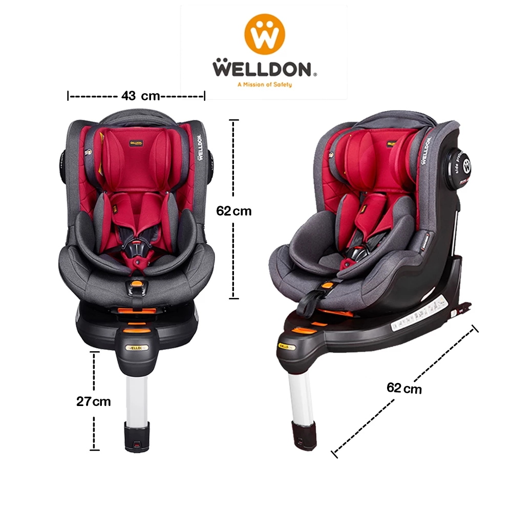 คาร์ซีท Welldon รุ่น Cocoon Love (แรกเกิด - 4 ปี)