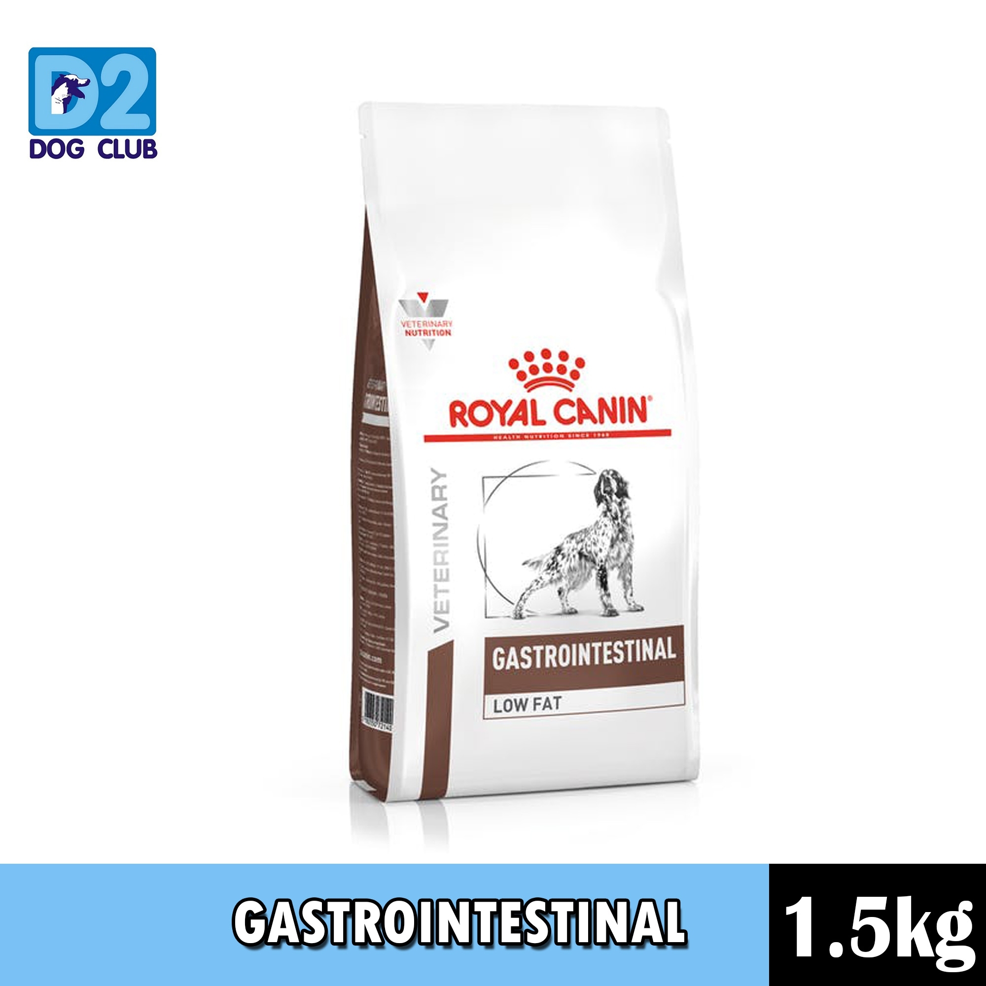 Royal Canin Canine Gastro Intestinal low fat Dry Dog Food 1.5kg